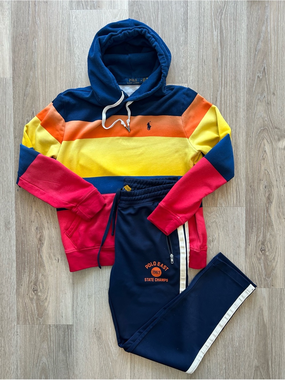 Polo Ralph Lauren Hoodie/Track Pants Combo